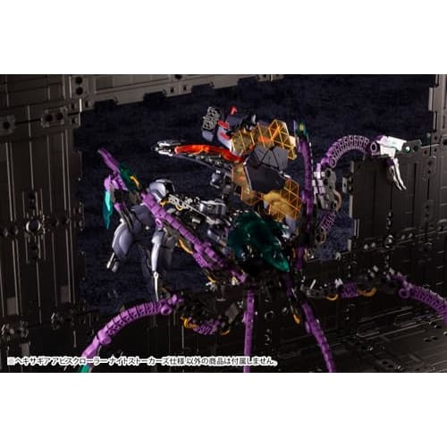 Kotobukiya Hexa Gear Abyss Crawler Night Stalkers Version, 1/24 Scale Plastic Model, Approximately 150mm Long