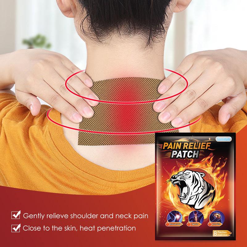 8 шт./пакет Tiger Balm пластыри анальгетический пластырь суставы спина пластырь шея мышцы тело травяной пластырь