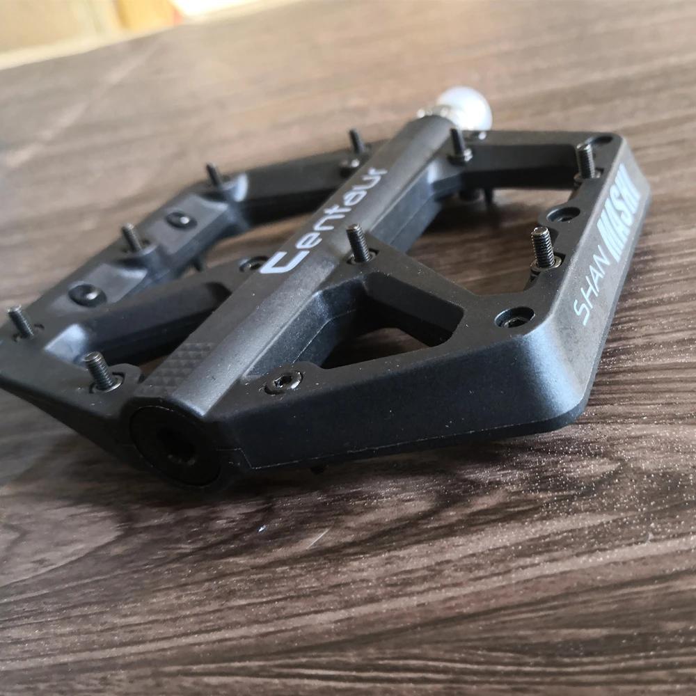 New Ultralight Seal Bearings Bicycle Bike Pedals Cycling Nylon Road bmx Mtb Pedals Flat Platform Bicycle Parts Accessories