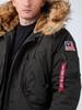 Зимняя куртка Alpha Industries Polar Jacket (123144) черная олива (123144-413)