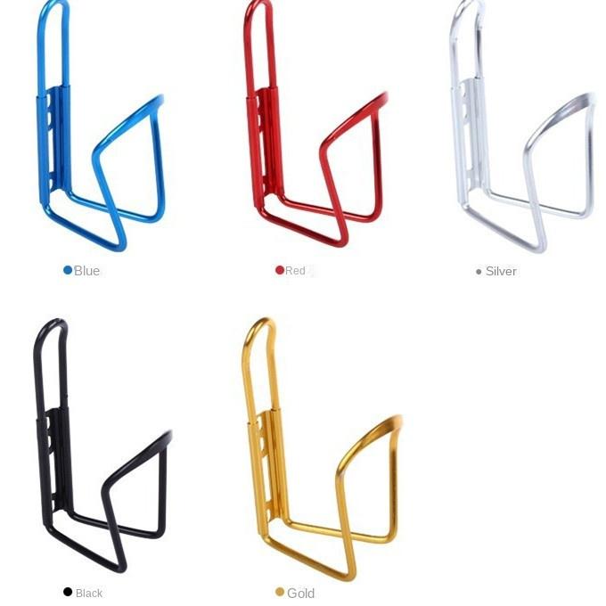 Colorful Aluminum Mountain Bike Water Cup Holder Cycling Equipment Accessories Bicycle Water Bottle Cage Drink Holder