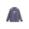Mizuno Casual Sports Pullover Long Sleeve Sweatshirt Unisex Sweatshirt Phantom-Purple K2CE53Y336