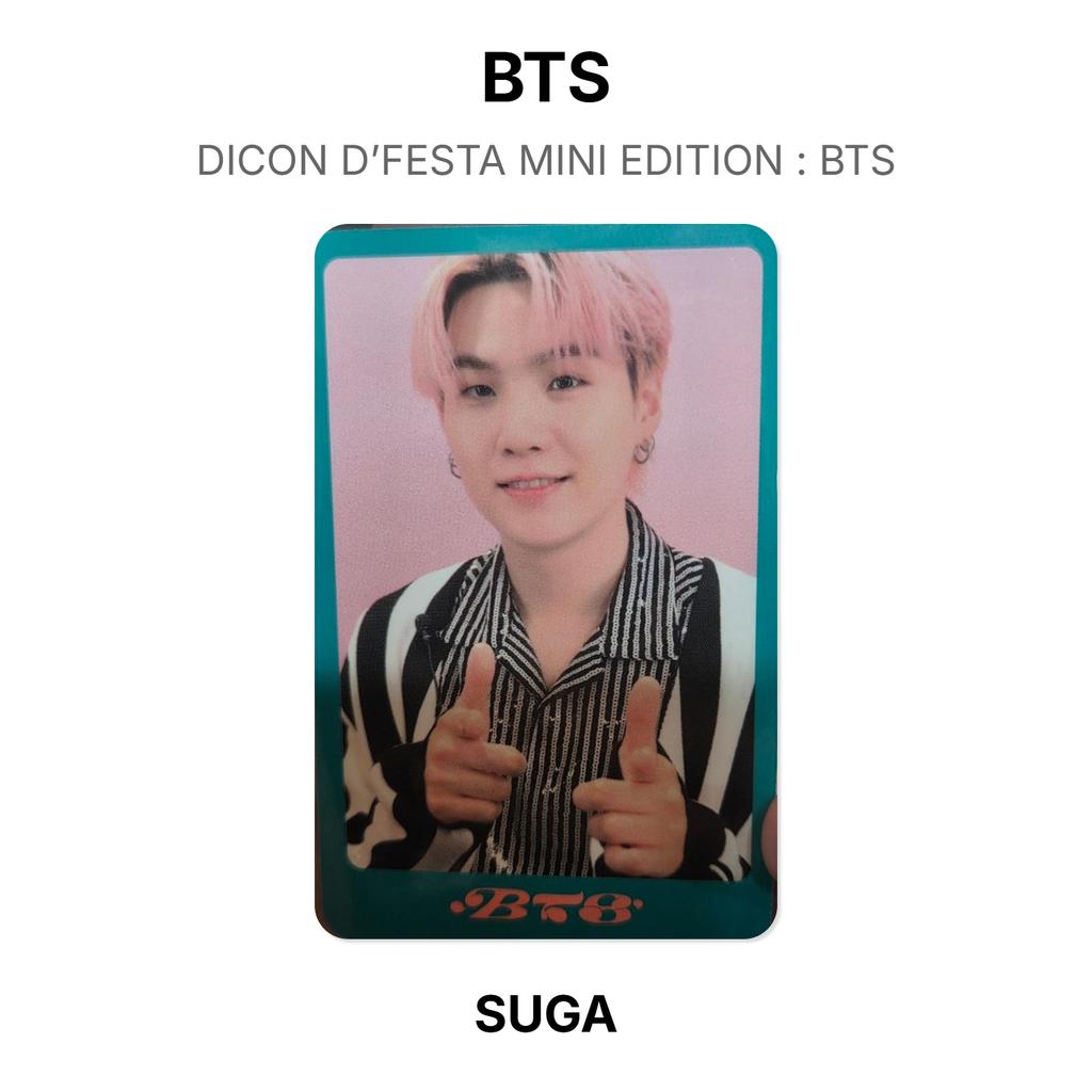 BTS МИНИ-ИЗДАНИЕ DICON D’FESTA : Официальная фотокарточка BTS