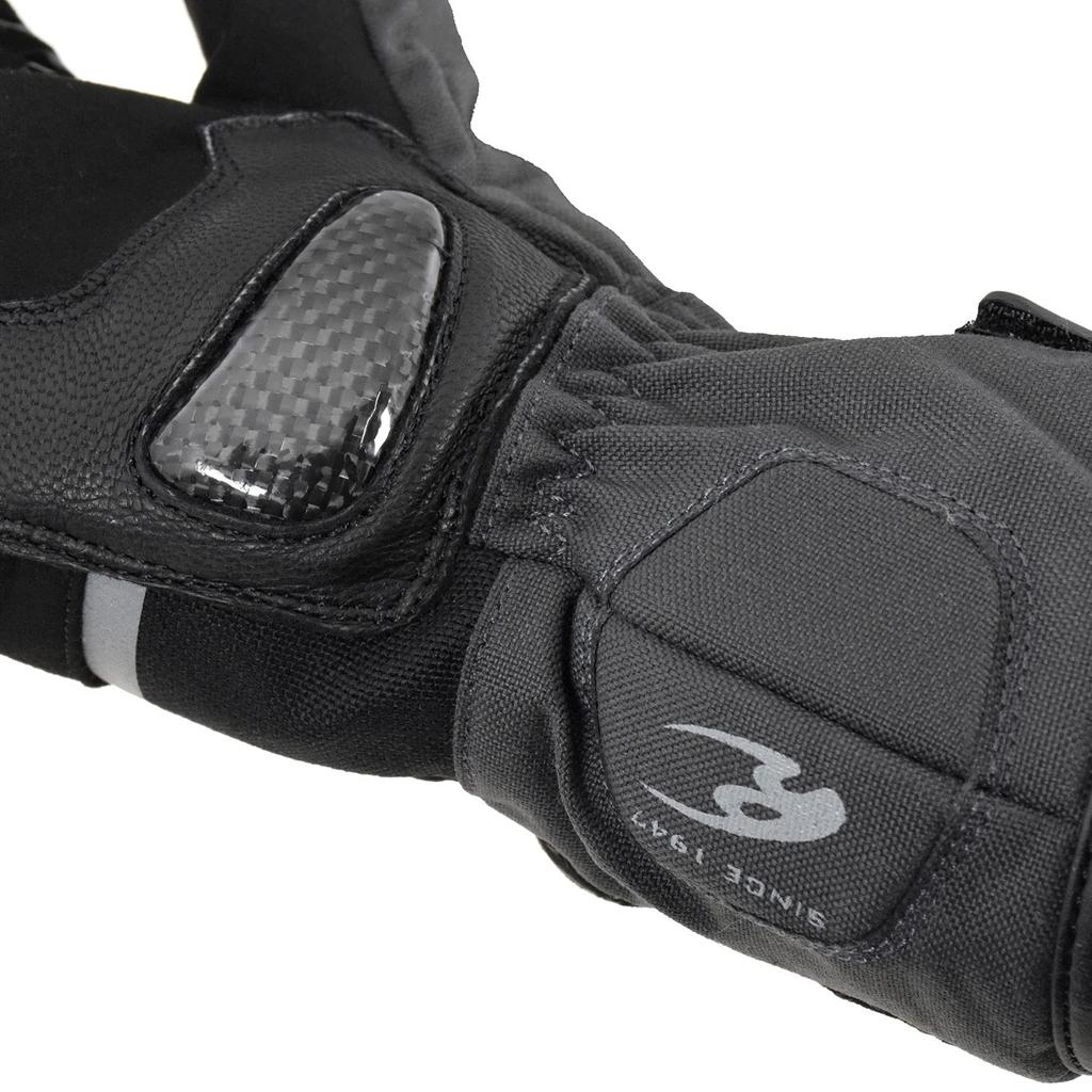 KOMINE Protective Winter Gloves for Motorcycles Black L GK-846