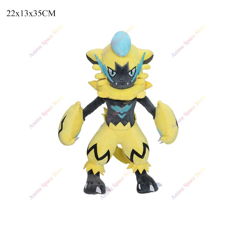 Anime Shiny Charizard Plush Toys Cute Mega Evolution X Charizard Articuno Lucario Stuffed Peluche Kids Christmas Gifts