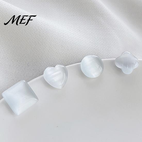 Clothing Magnet Cat's Eye Stone Magnetic Button, No Sew Safety Button Pin for Cat Brooch Scarf Shirts Sweater, Round Square Love Heart Decorative