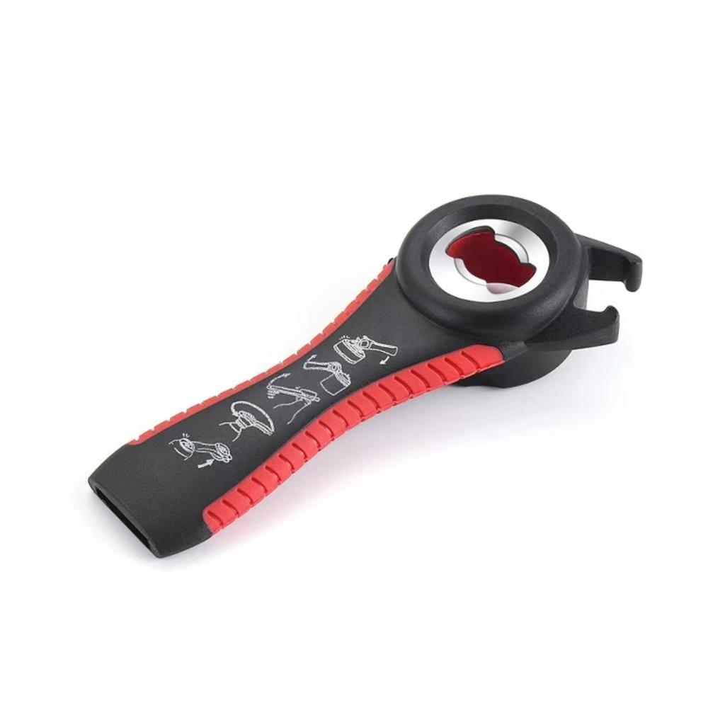 Stainless Steel Handheld Bottle Opener: Multi-Functional Ear- Can Opener—Creative 5-in-1 Tool For Beer And Wine Bottles