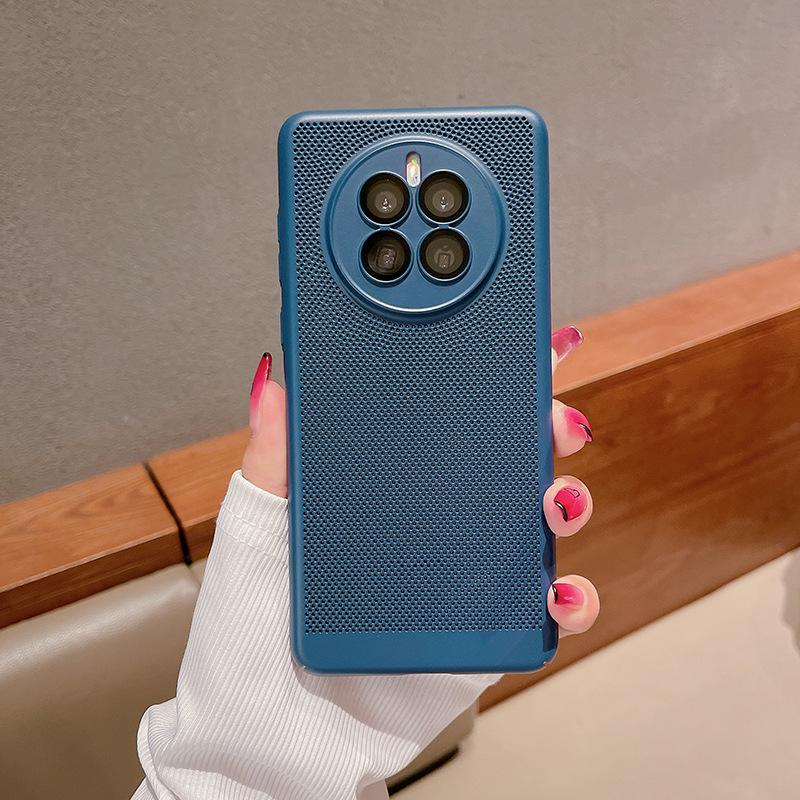 Подходит для чехла телефона Huawei Mate50pro, сетчатое охлаждение P60, ультратонкий со встроенной защитной пленкой для объектива 40, полная защита от ударов 30