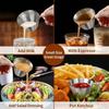 1pc Food Stainless Steel Coffee Measuring Cup,Espresso Cup Extraction Cup with Graduated,Espresso Accessories Cafe Accessories