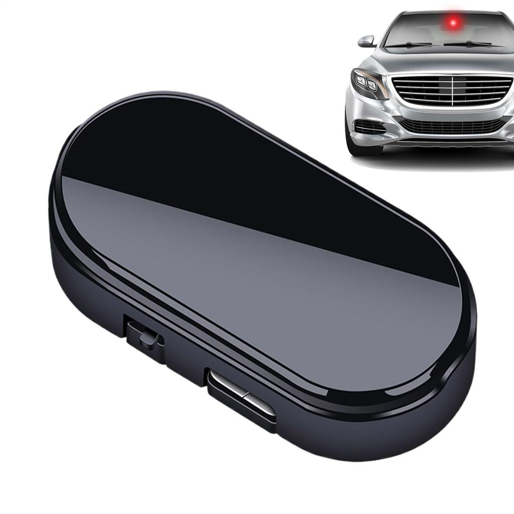 Solar Powered Car Warning Light, Anti-Theft Solar Car Alarm Light, Car Security, Car Warning