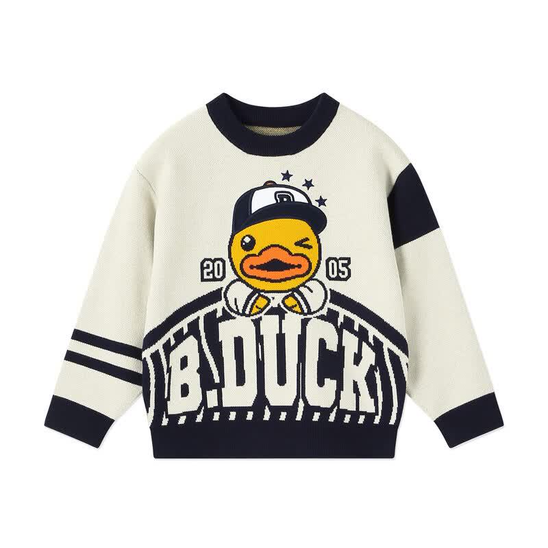 Повседневный вязаный свитер для мальчиков B.Duck