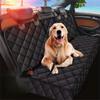Dog Car Seat Cover Waterproof Dog Seat Cover With Side Flaps Pet Seat Cover for Back Seat Black Carrier Hammock Convertible