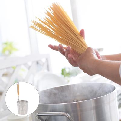 Powder Fence Noodle Sifter Ресторан Fry Strainer Дуршлаг Ложка Mesh Food Net Мини Air Fryer