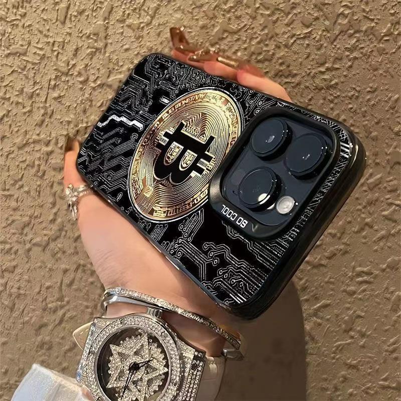 Bitcoin Apple 17 iPhone Case: Compatible with iPhone 16, 15 Pro Max, 14, 13 - Trendy & Personalized