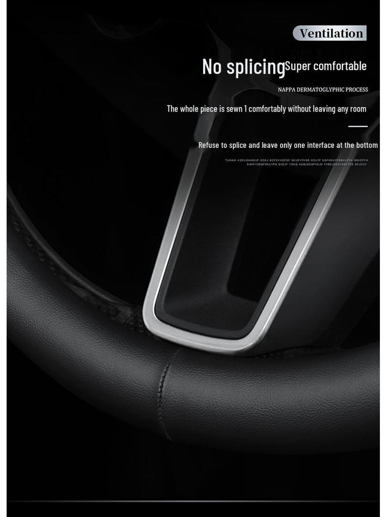 Genuine Leather Steering Wheel Cover for Wuling Hongguang/Rongguang/Starlight Journey/Capgemini
