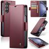 Деловой стиль Флип-чехол-книжка из кожи для Samsung Z Fold 8 Ultra 7 6 5 Fold7 Магнитная подставка Держатель для карт Кошелек Чехол для телефона