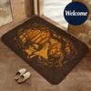 Soft Flannel Floor Mat Cartoon Over the Garden Wall Floor Mat Non-Slip Absorbent Doormat Bathroom Bedroom Home Decor Rug