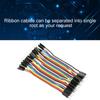 3 PCS 10CM Breadboard Jumper Wires 40 Pin Ribbon Cables Electronics Prototyping Dupont Wire  Arduino