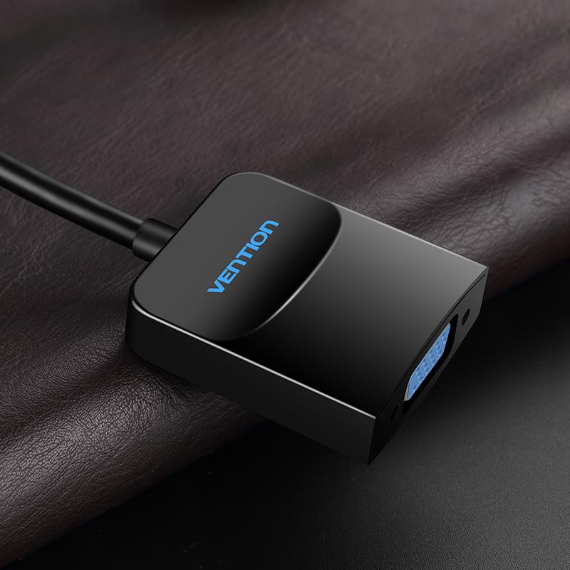 Адаптер Vention Displayport to VGA 1080P Display Port Male to VGA Female Converter для проектора HDTV монитора DP to VGA адаптер