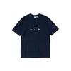 Originals SFTM Co-Branded Alphabet Logo Print Round Neck Short Sleeve T-Shirt Unisex Tops Dark-Blue HT1981