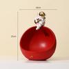 Creative Astronaut Entrance Closet Key Storage Tray Living Room Desktop Astronaut Home Decor
