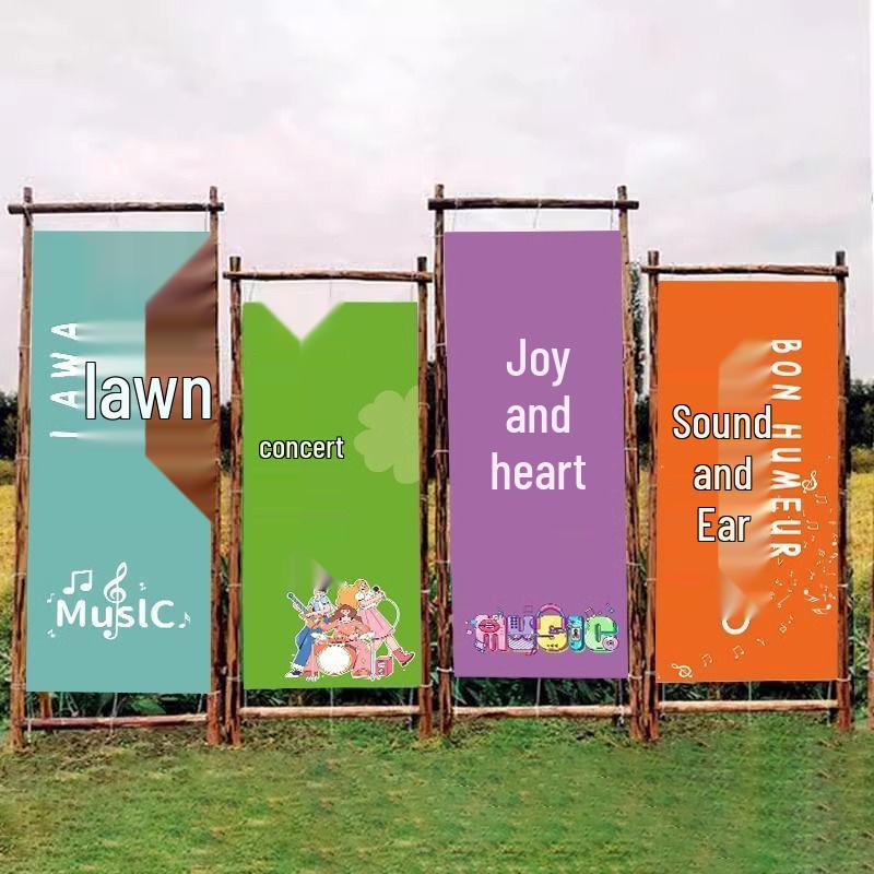 Outdoor Camping Red Check Picnic Backdrop & Atmosphere Decoration