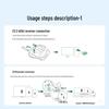 Ugreen MU008 Эргономичная вертикальная беспроводная мышь с двумя режимами