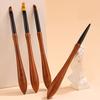 Nail Painting DIY Soft Fine Bristle Non-shedding Pen Brush Strokes Gourd Handle Sandalwood Pen Holder