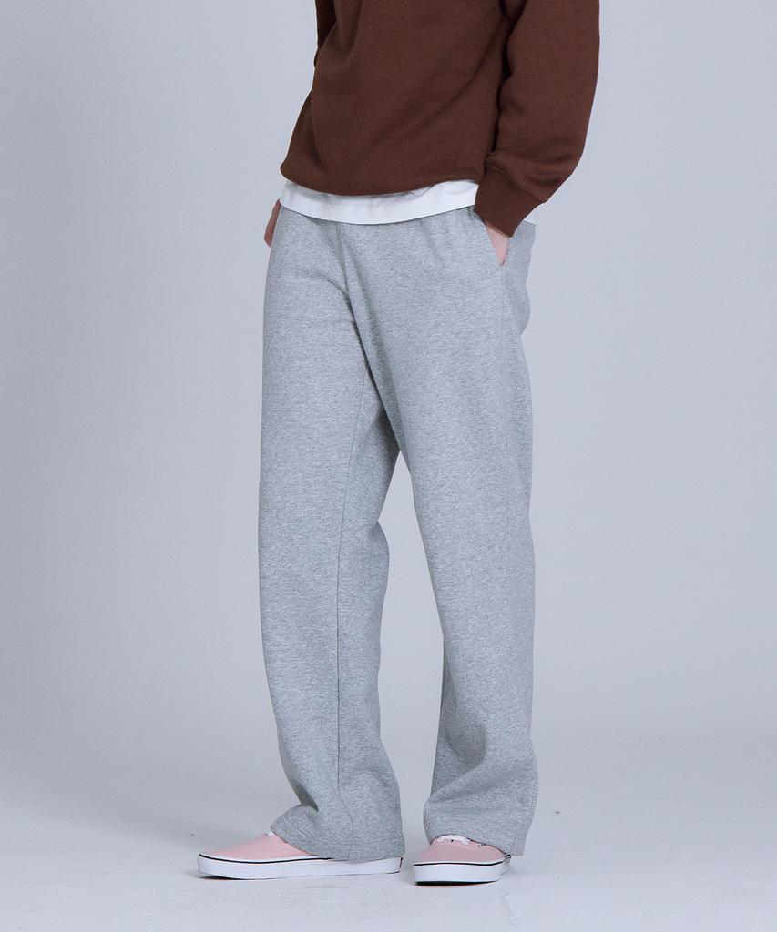 BASIC HOUSE Uni Brushed Terry Straight Fit Pants (3 Colors) Lapt7102