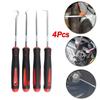 4 шт. Набор отверток для автомобильных масляных сальников, набор крюков для снятия шланга, съемник для прокладок уплотнительных колец, крючки для ремонта