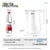 Midea Электрический чайник из нержавеющей стали 304, 1,5 л