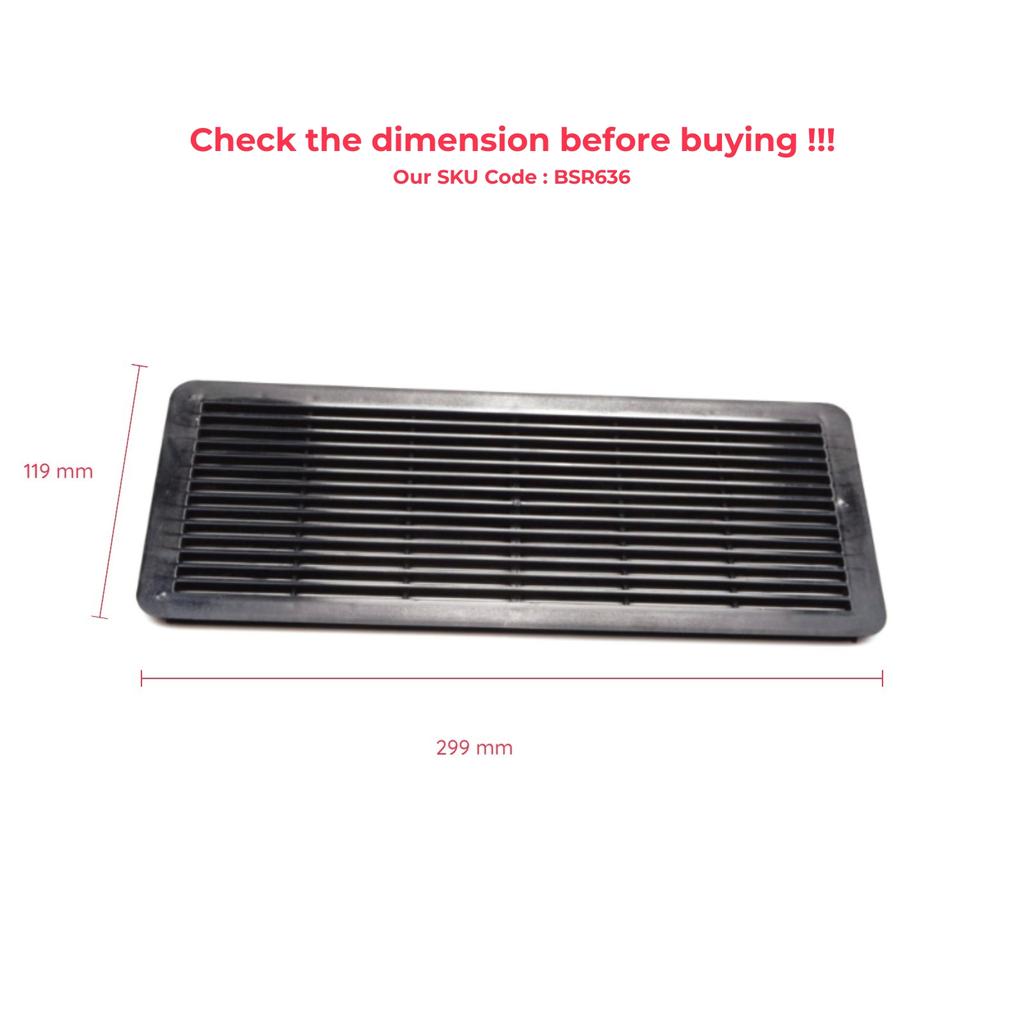 BSR636 Sunroof Grille Vent Screen Cover Black A2117840644 for Mercedes W203 W208 W209 W210 W211 W215 W219 W220 W240