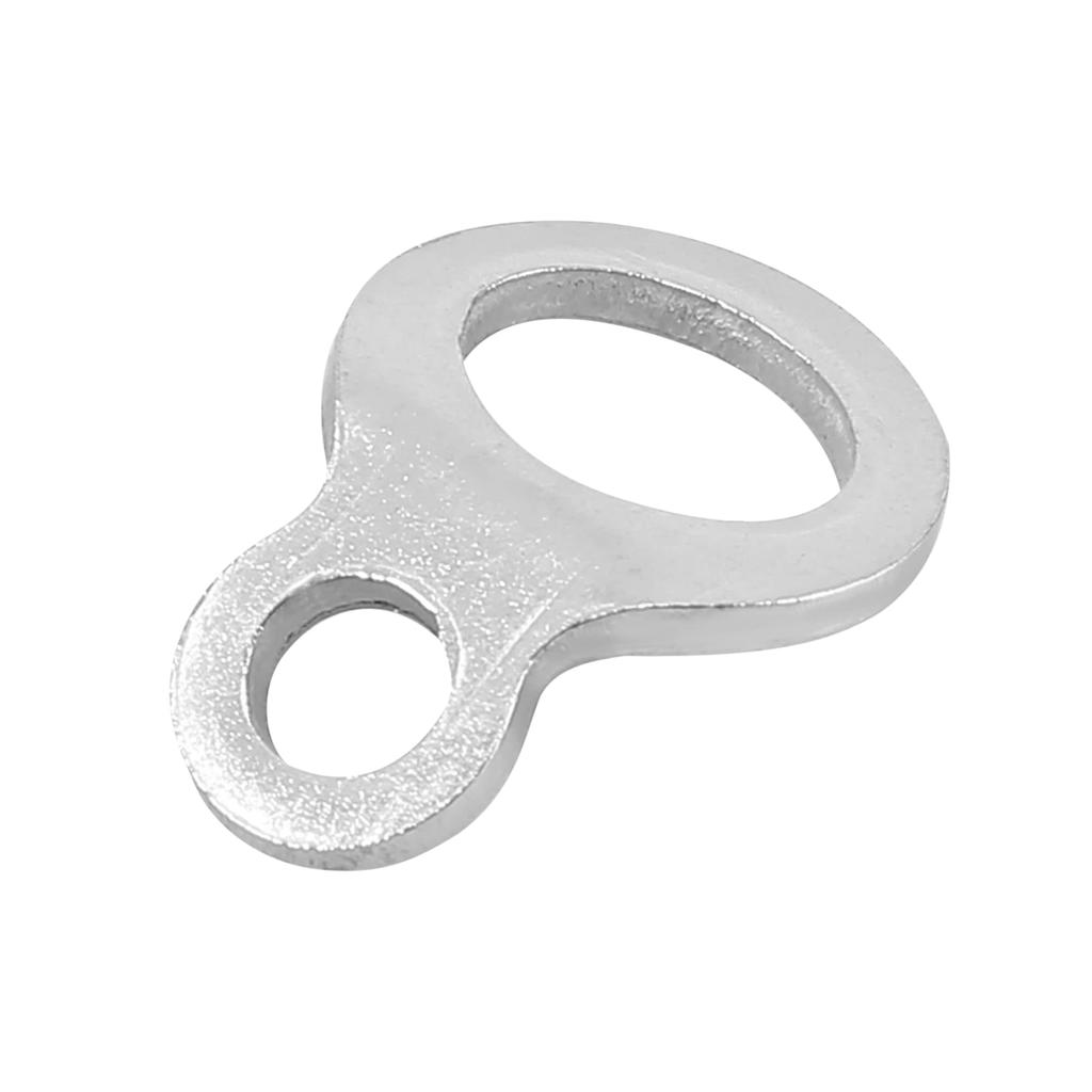 Motoforti Tie Down Strap Rings Anchor Hook Strap Rings Stainless Steel for Garage Motorcycle ATV Truck 10pcs Silver Tone