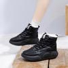 Хлопковые ботинки на толстой подошве Зимние Новые Теплые Водонепроницаемые Спортивные Повседневные Большие Хлопковые Ботинки Противоскользящие Платформа Женские Кроссовки