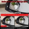 2Pcs 360 Degree Adjustable Blind Spot Mirror Car Auxiliary Rearview Convex Mirror Round Frame Wide Angle Mirrors For Car Reverse