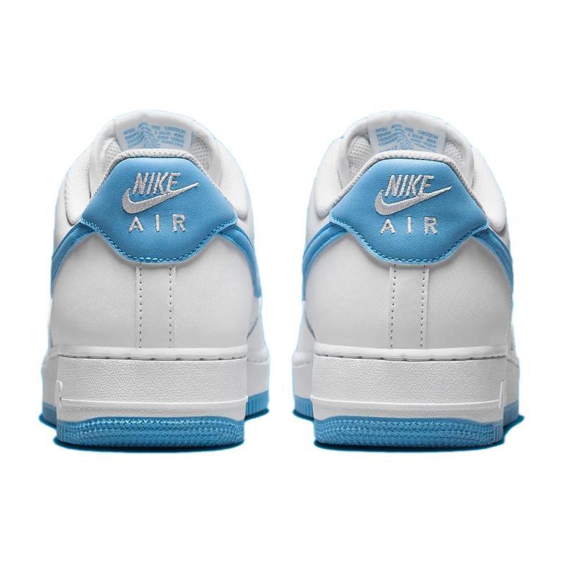 Nike Air Force 1 Low '07 White Aquarius Blue Sneakers FQ4296-100