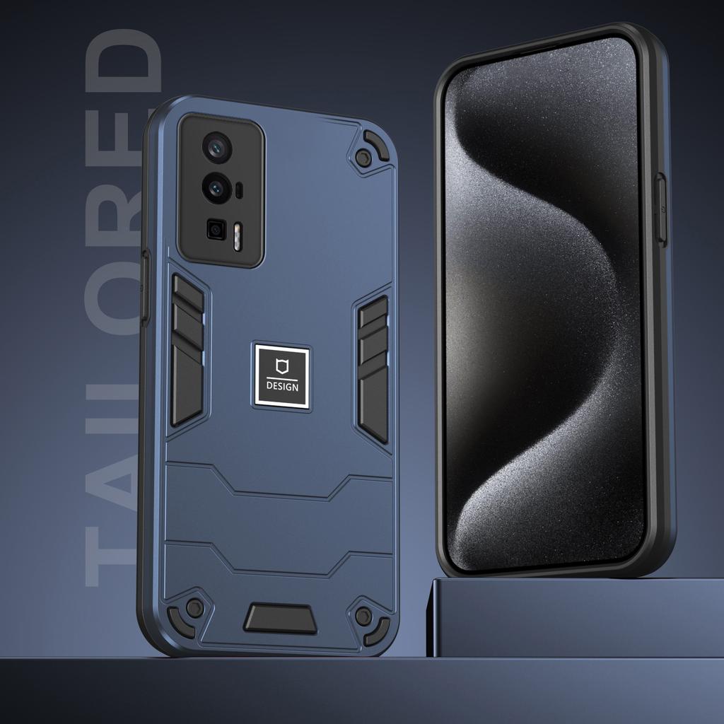 For Xiaomi Poco F5 Pro 5G/Redmi K60 5G/K60 Pro 5G Case 2-in-1 Hybrid Protective PC+TPU Phone Cover
