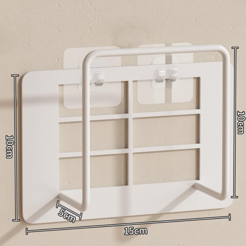 Punch-Free Router Storage Racks Living Room Wall-Mounted Sundries Organization Holders Home Gadgets Metal Plug Row Shelf