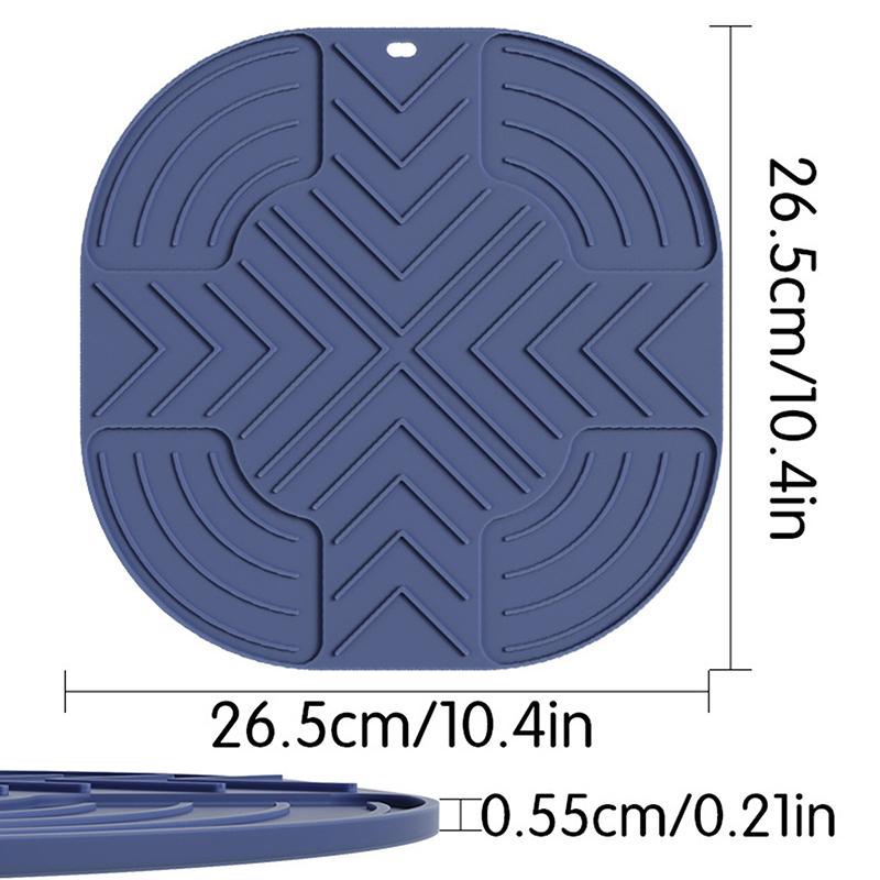 Силиконовые подставки для аэрофритюрницы Ninja Crispi, Нескользящие термостойкие коврики для аксессуаров для аэрофритюрницы Ninja Crispi