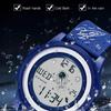 SANDA's New Astronaut Fashionable Men's and Women's Waterproof Electronic Sports Watches