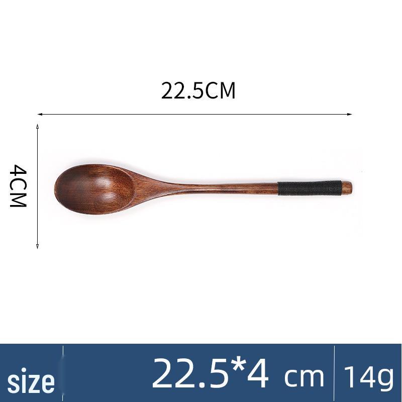 Camphorwood Three-Piece Cutlery Set: Chopsticks, Fork, and Spoon, Solid Wood, Portable and Individual Use.