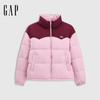 Gap Women's Color Block Stand Collar Down Jacket