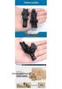 Fan-Shaped Atomizing Washer Nozzle for BZ XR-V XNV VE1 Windshields