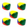 Charmoon Set of or 15 Colorful Juggling Toys for Street and Beginners Beanbags, 5, 10, Balls, Performances, Practice, (5 Balls)