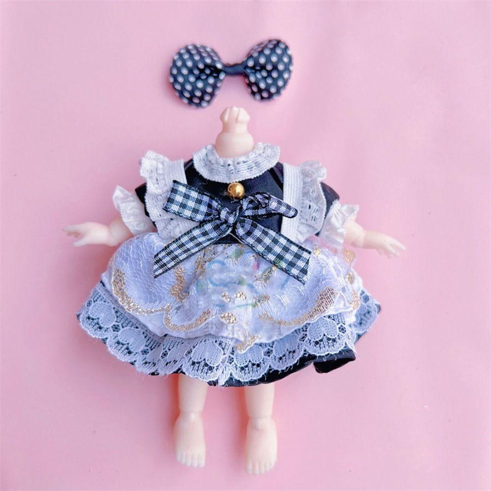 10 стилей кукольных нарядов для животных, мини-юбки для куклы Obitsu 11 Ob11/ Ob11 Gsc 1/12 Bjd Molly Body