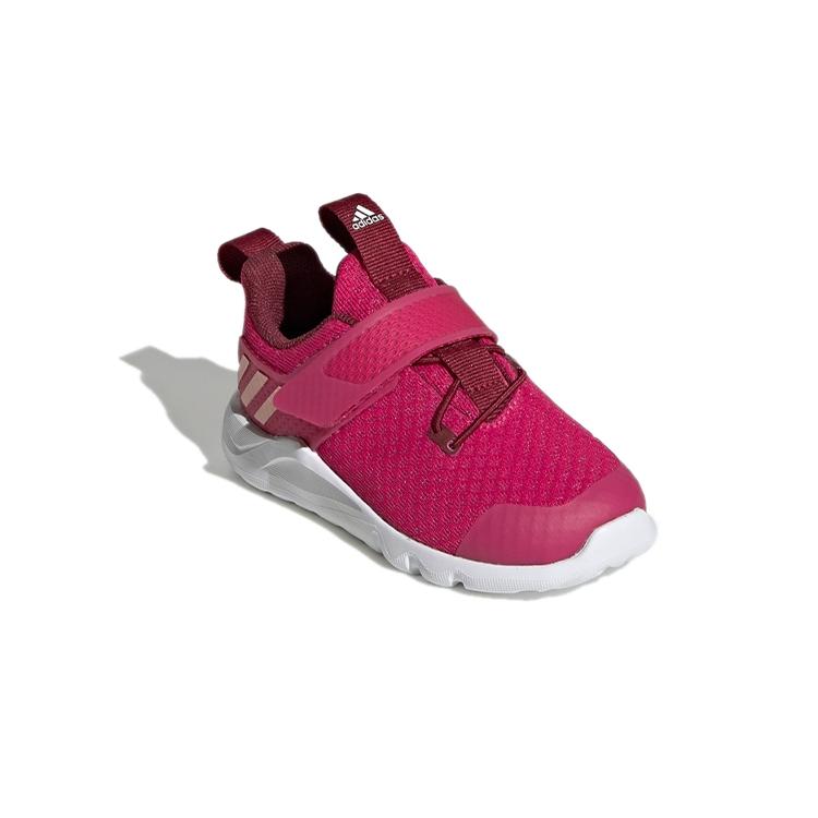 adidas Удобные дышащие низкие детские туфли Ягодные для младенцев и малышей G27112