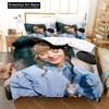3D Печать Сексуальная Певица Melanie Martinez Модный Комплект Постельного Белья Мальчики Девочки Односпальный Queen Полный Размер Пододеяльник Наволочка Постельное Взрослый