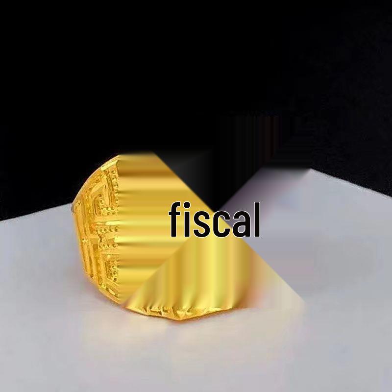 Мужское регулируемое кольцо-абакус с золотым покрытием и дизайном дракона