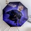 Ronaldo's Legacy Folding umbrella Portable Suitable for all seasons light printing Sun umbrella