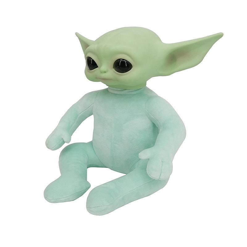 Star Wars merchandise: Yoda baby figurine, infant Yoda vinyl doll, Mandalorian action figure